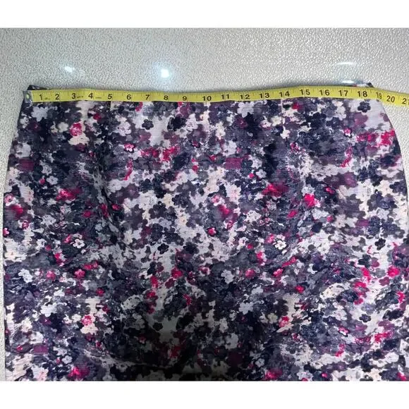 Talbots Woman Petites 18WP Floral Pencil Skirt Knee Length​ - Picture 9 of 12